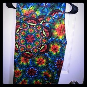 Trippy psychedelic hippy kaleidoscope tank top